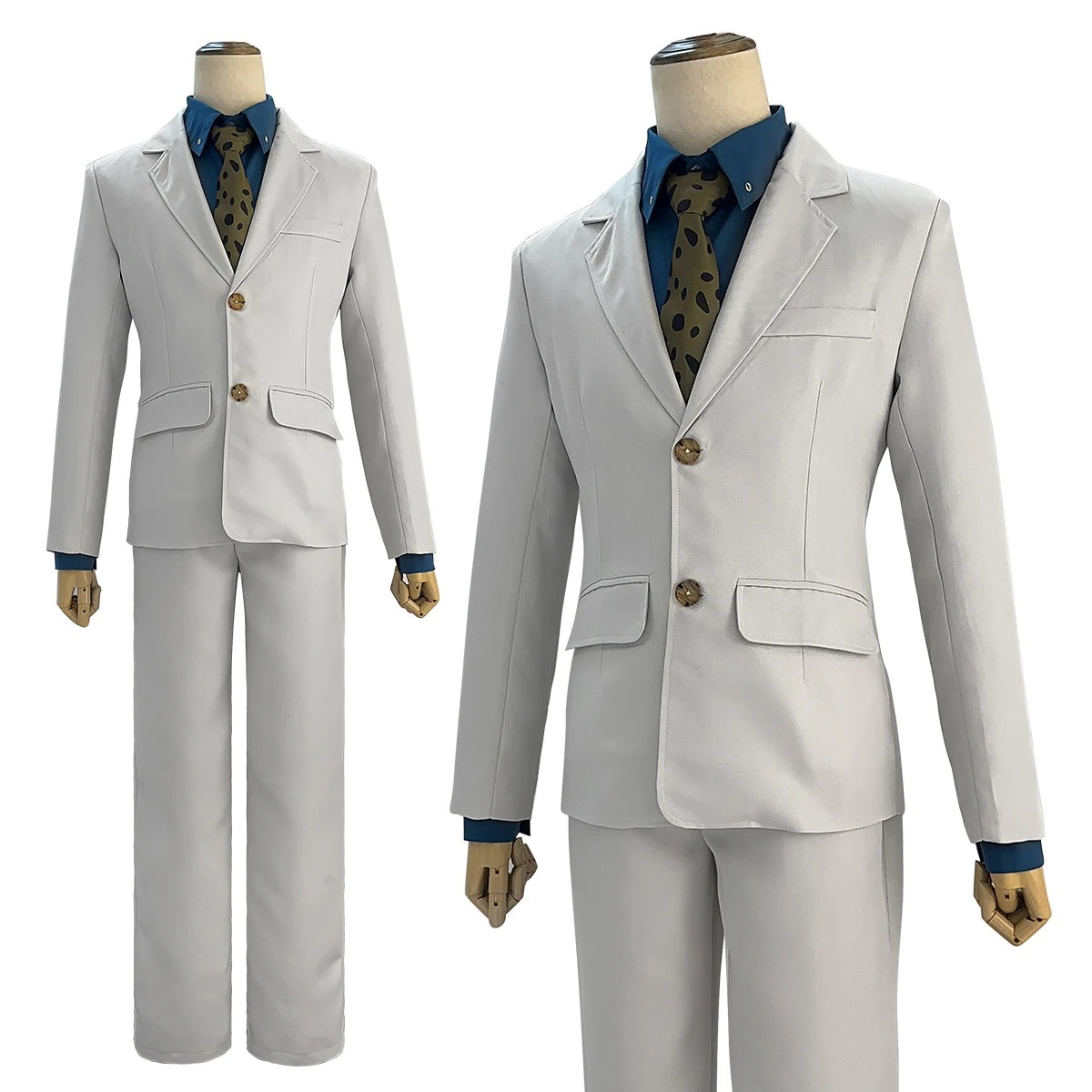 [2026 新作]HOLOUNCOSER 呪術廻戦 七海建人 ナナミン コスプレ 衣装 スーツ 呪符ネクタイ C服 フルセット 仮装 ハロウィン アニメ