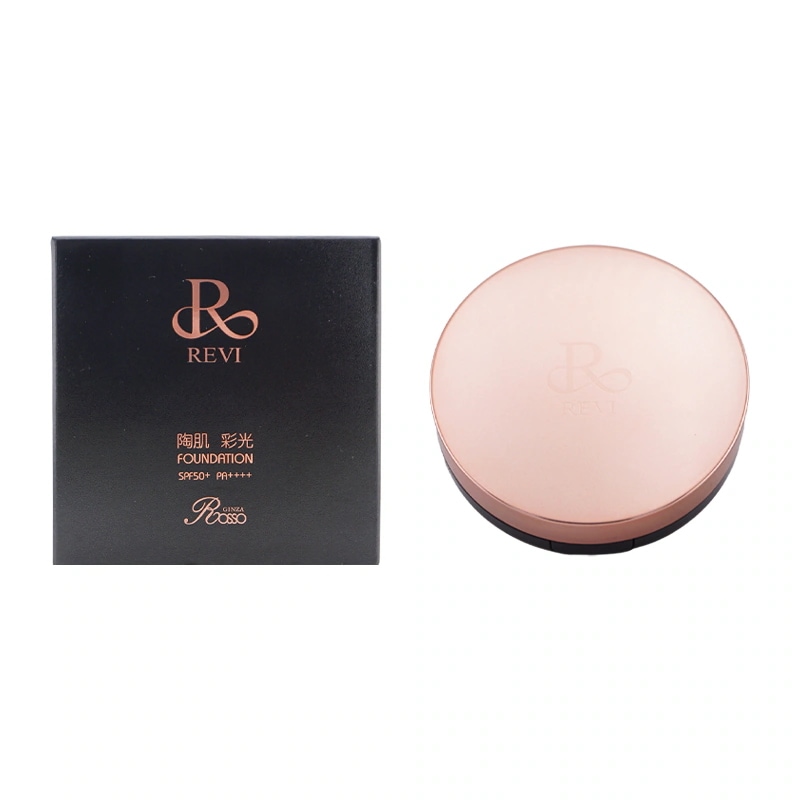 陶肌 彩光ファンデーション 本体 15g 専用パフ2枚付き SPF50+ PA++++ ケース付き カバー力 日焼け止め UVケア[ギフトラッピング対応]