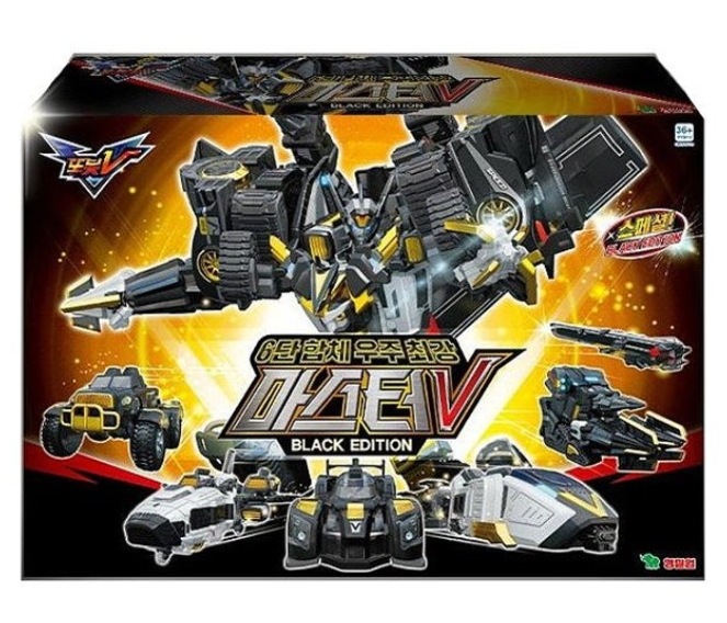 トボット/TOBOT/トボットV/マスターV/ブラックエディション/限定版/合体ロボット/パワートレイン／スーパードリラー／ソニックステル/変身ロボット/韓国ロボット