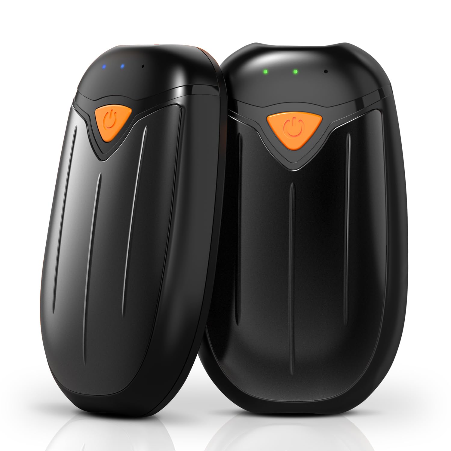 充電式カイロ ハンドウォーマー 2個セット8000 mAH 最新型分離式設計 最大11時間連続使用 2秒急速発熱 大容量 マグネット式 分離式 電気カイロ 寒さ対策 3段階温度調節 軽量 コンパクト