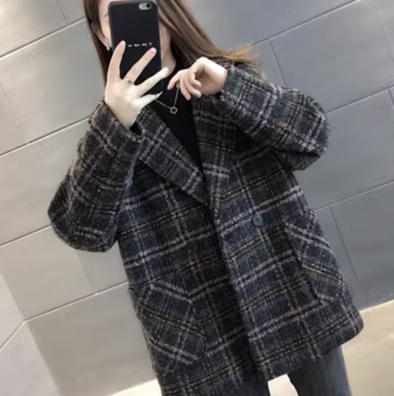 アウター デート ジャケット 上着 袖あり 長袖 かわいい 大人可愛い きれいめ シンプル カジュアル 大人 上品 おしゃれ お洒落 かっこいい レトロ 大人女子 こなれ感 キュート ガーリー ルーズ 9,422円