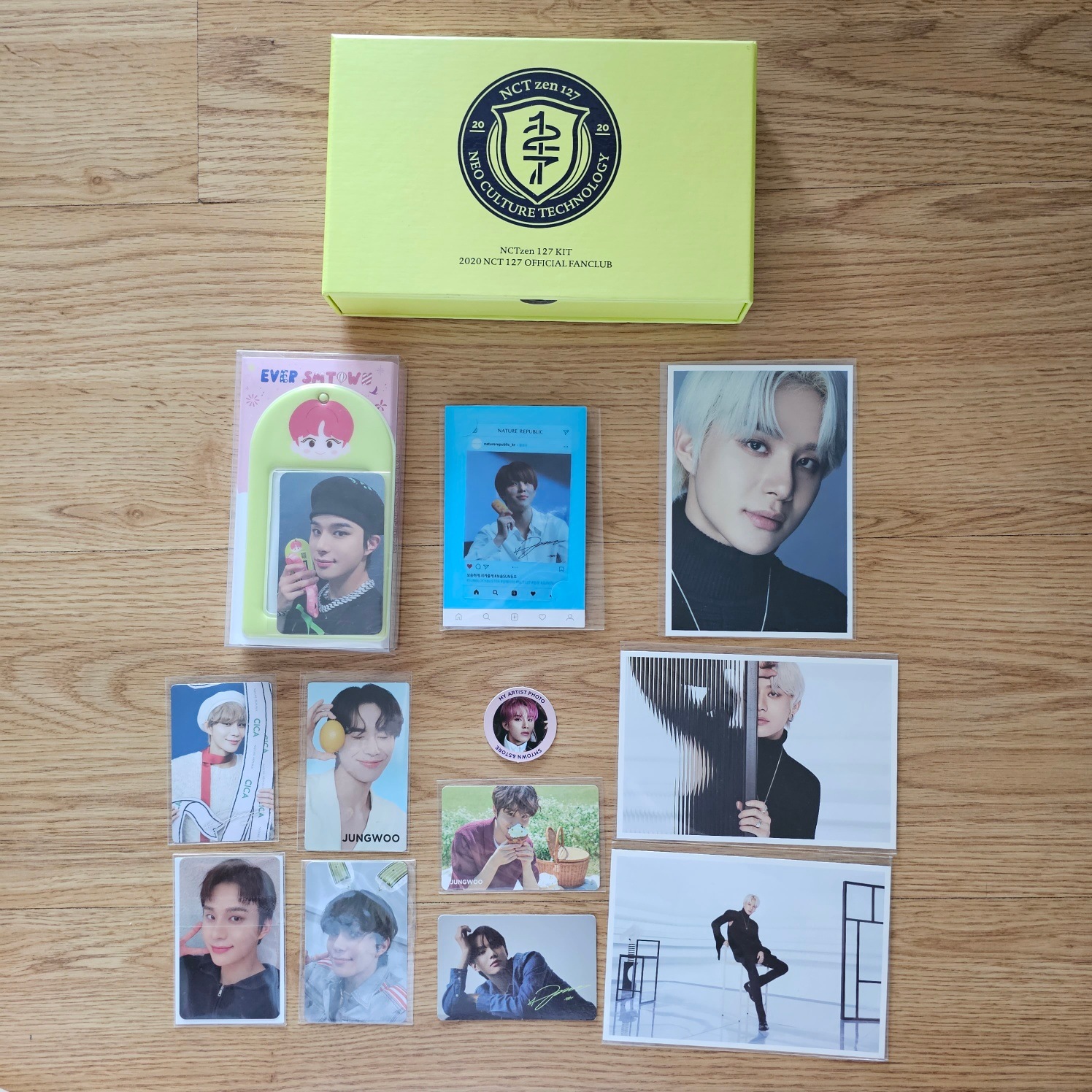 [公式] SM ARTIST NCT127 JUNGWOO Official Special SET ver.1