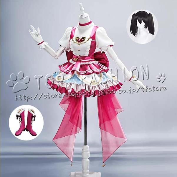 Love Live! 矢澤にこ コスプレ衣装 ウィッグ 靴 cosplay コスチューム ハロウィン クリスマス 仮装 学園祭594