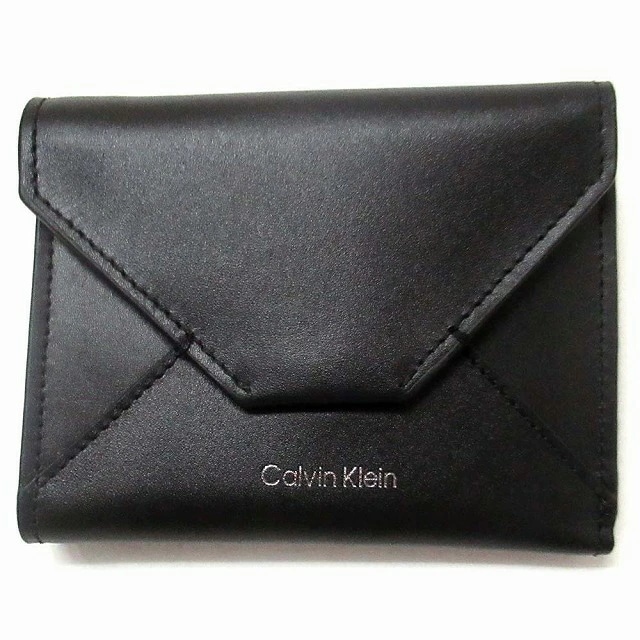 Calvin Klein カルバンクライン アウトレット サイフ CKライン エンベロープ ビルフォールド 三つ折り財布 4D1055G 001