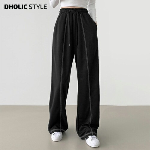 3TYPEステッチコードヘムスウェットパンツ・p575715