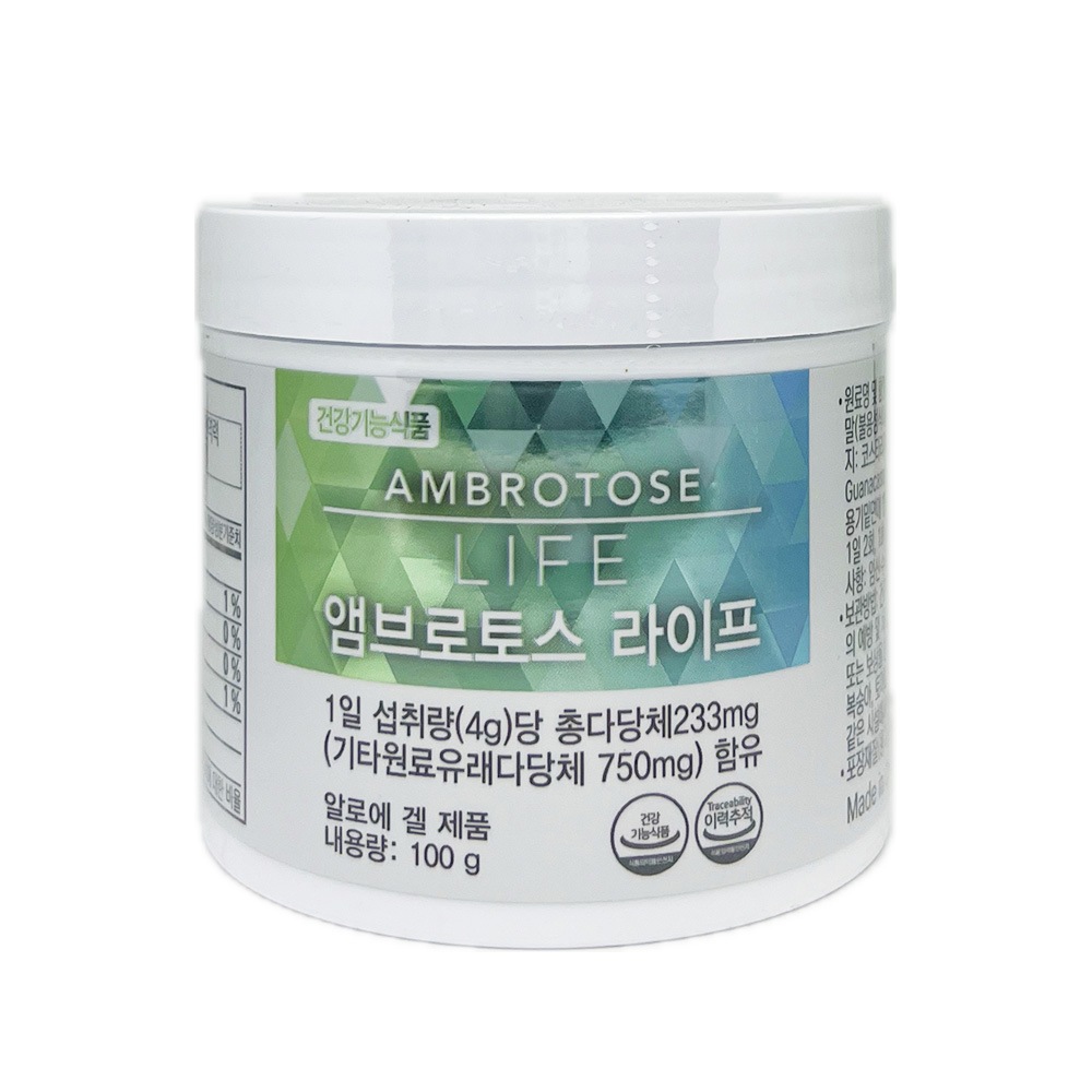 マナテック アンブロトス ライフ アロエゲル 100g