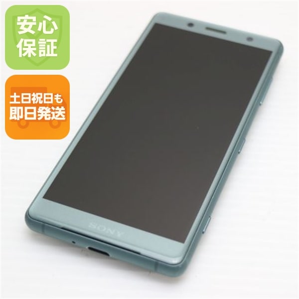 美品 SO-05K Xperia XZ2 Compact グリーン スマホ 141
