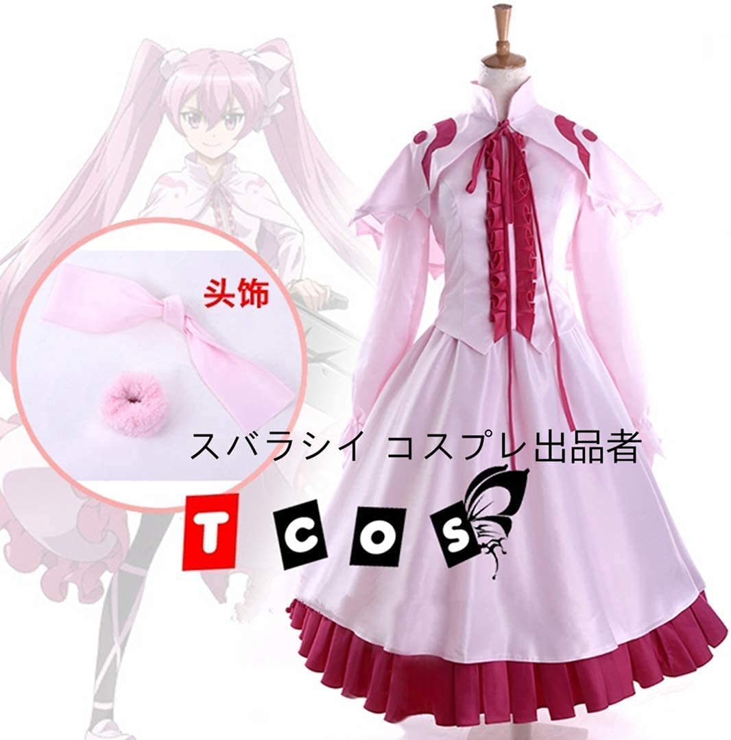 コスプレ衣装 アカメが斬る! マイン ピンク コスプレ衣装