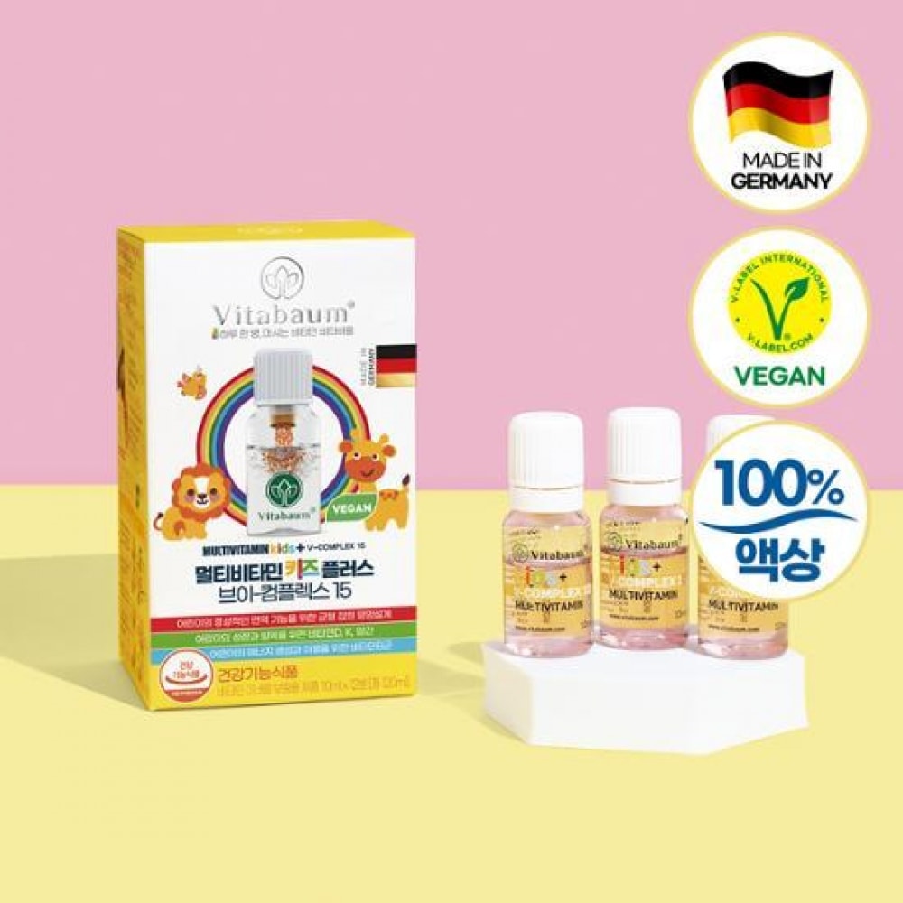 ビタバウムマルチビタミンキッズプラス Vコンプレックス 15 (12本分) (12日分) (ON)