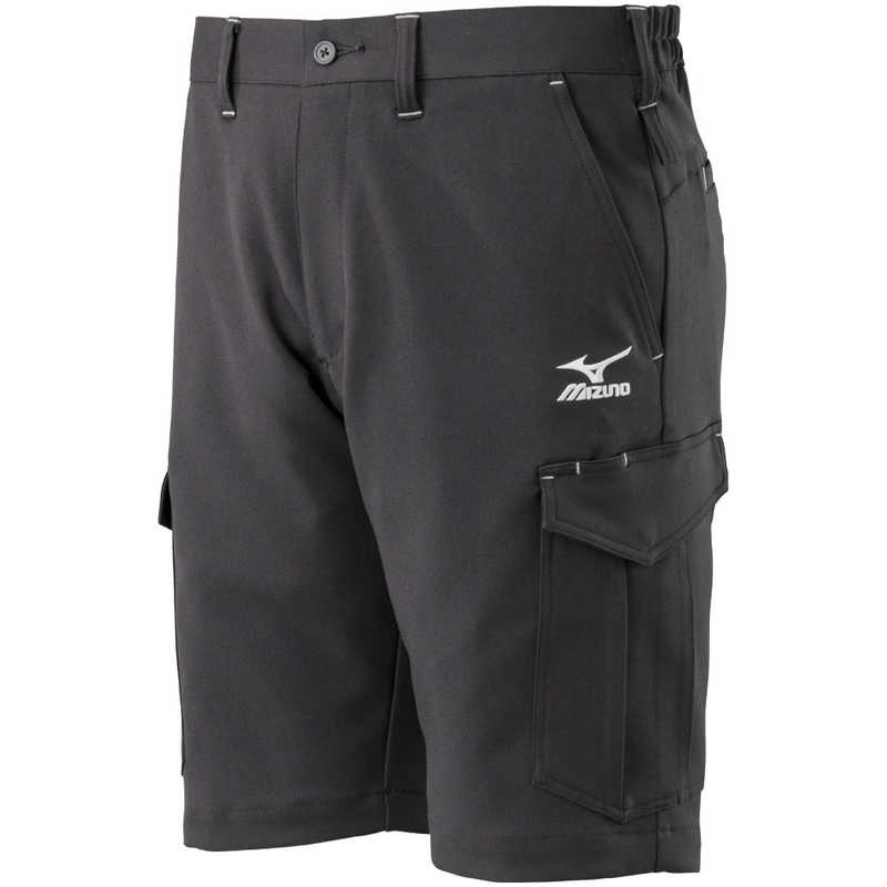 ミズノ　MOVEハーフパンツ(通年向け) ［ユニセックス］ 3XL-8 07：チャコール　F2JF219007