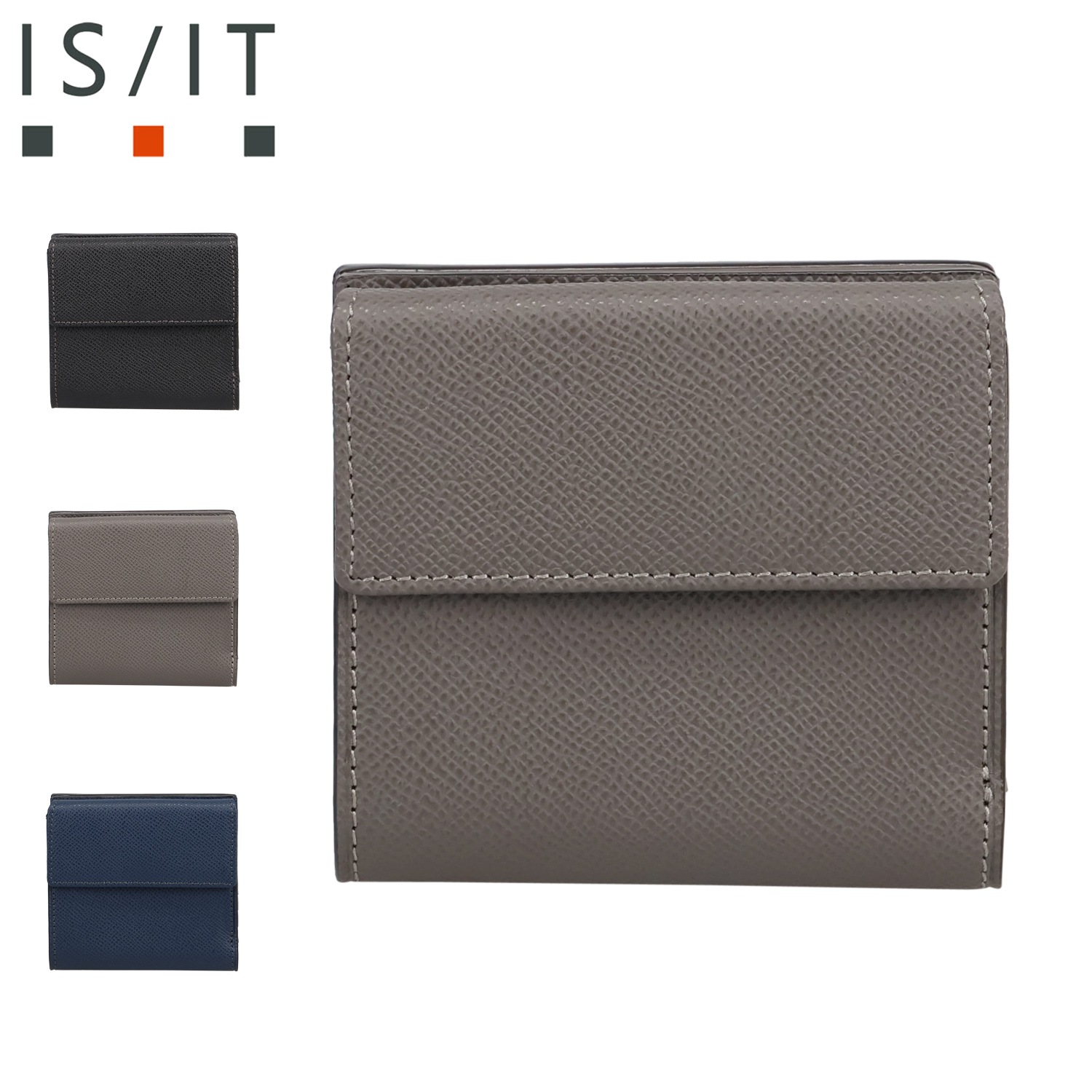 二つ折り財布 ダッチ メンズ レディース 牛革 本革 軽量 コンパクト 977603