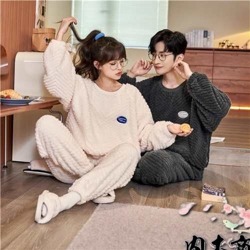 カップル ペア パジャマ 冬 結婚祝い ギフト セット プレゼント 友達 おしゃれ モコモコ レディース パジャマ メンズ ルームウェア 着ぐ