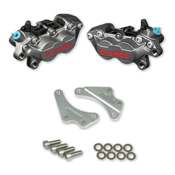 4PキャリパーKIT bremboキャスティング TI WQ25-13005SV