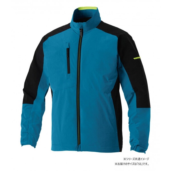7524-00 防寒ブルゾン(ストレッチ.制電) SSサイズ ターコイズ(201) G.G.