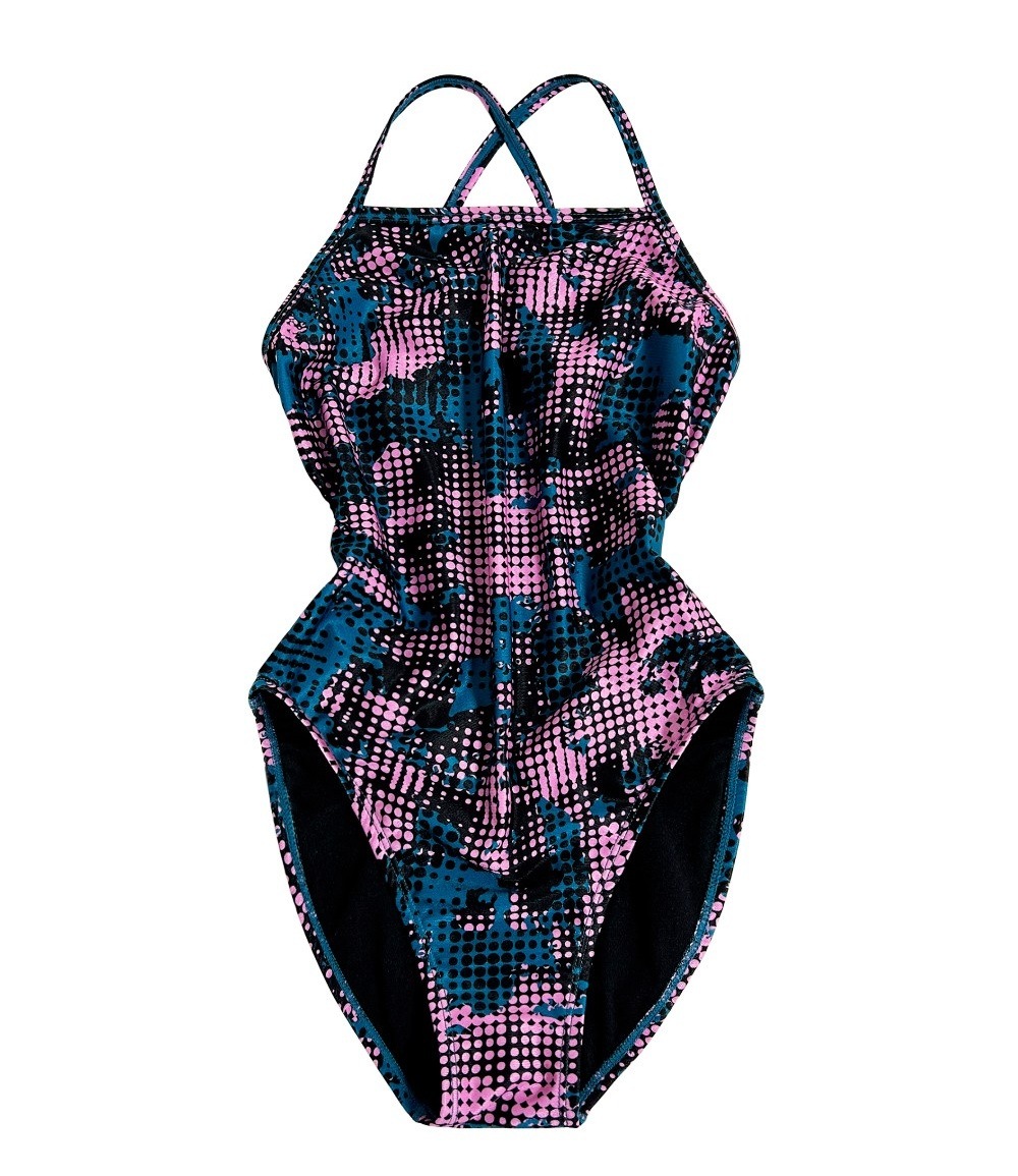 女子 室内講習 水着 シグネチャーカモ(CAMO)クラッシュ- ポイントエディション