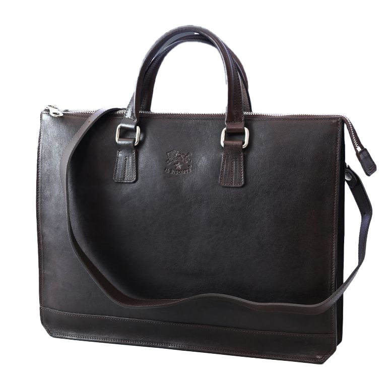 ビジネスバッグ ブリーフケース メンズ ストラップ付 Meleto line ヴィンテージ カウハイド レザー モロ BBC056PO0001BW429N