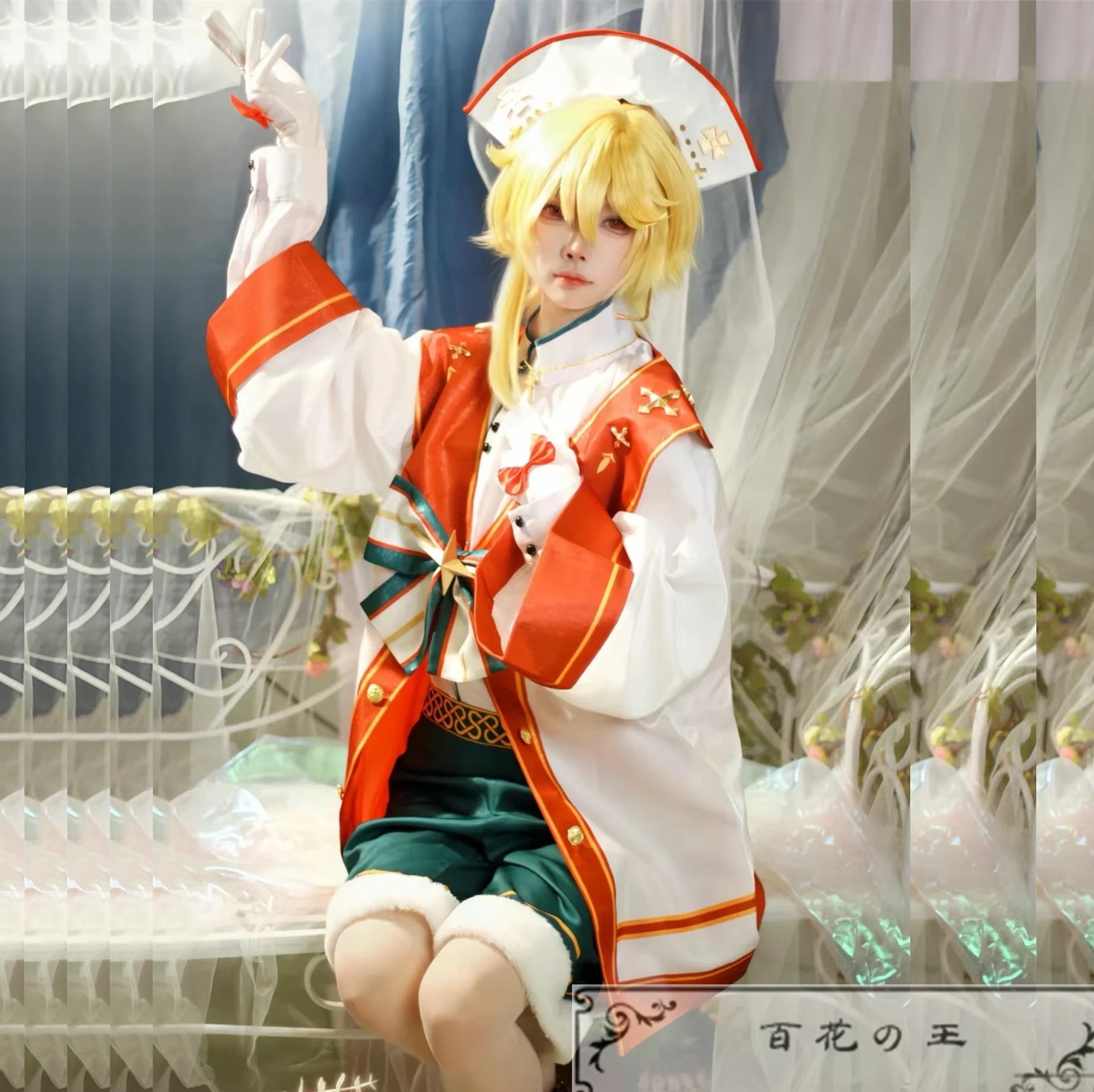 『一部在庫あり』 あんスタ キャロル＊白雪と聖夜のスターライトフェスティバル Ra*bits 紫之創 天満光 仁兎なずな 真白友也 コスプレ衣装 コスチューム