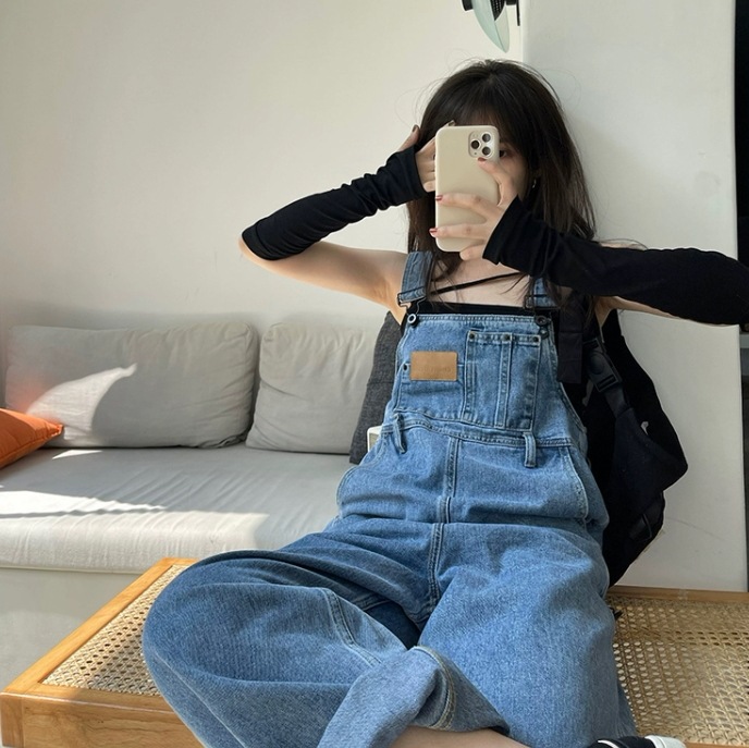 ボトムス オールインワン サロペット ストレート ワイド デニム かわいい 大人可愛い きれいめ シンプル カジュアル 大人 上品 おしゃれ お洒落 かっこいい レトロ 大人女子 こなれ感 ラフ