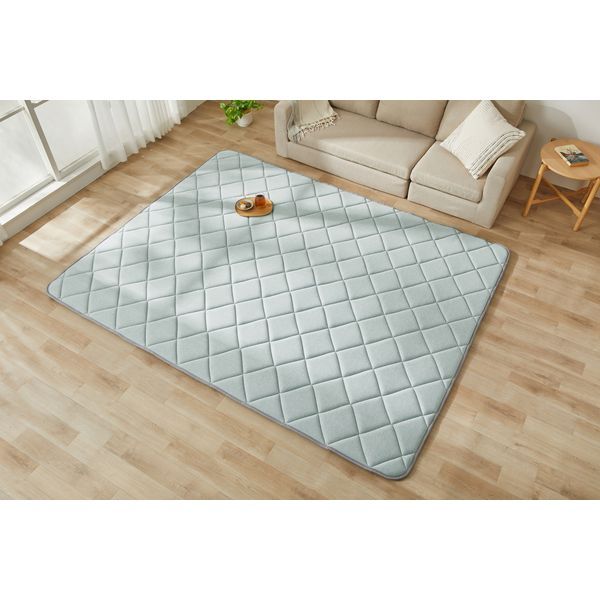 ACRRG-1824-G グレー ラ・クッションラグ 冷感ジェルタイプ メーカー直送