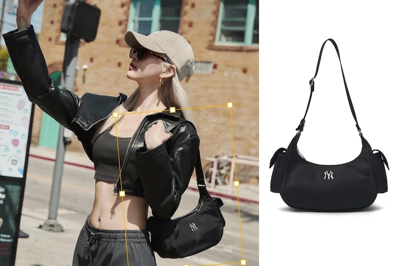 3ABQM044N韓国最新人気のナイロンカーゴバックニューヨークヤンキース