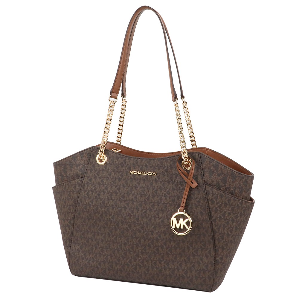 バッグ トートバッグ 35S4GTVT3B BROWN シグネチャー アウトレット レディース 新作