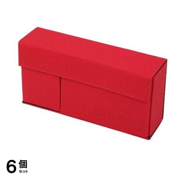 TOYGER DeckSlimmer 薄型デッキケース レッド 270枚収納 6個セット