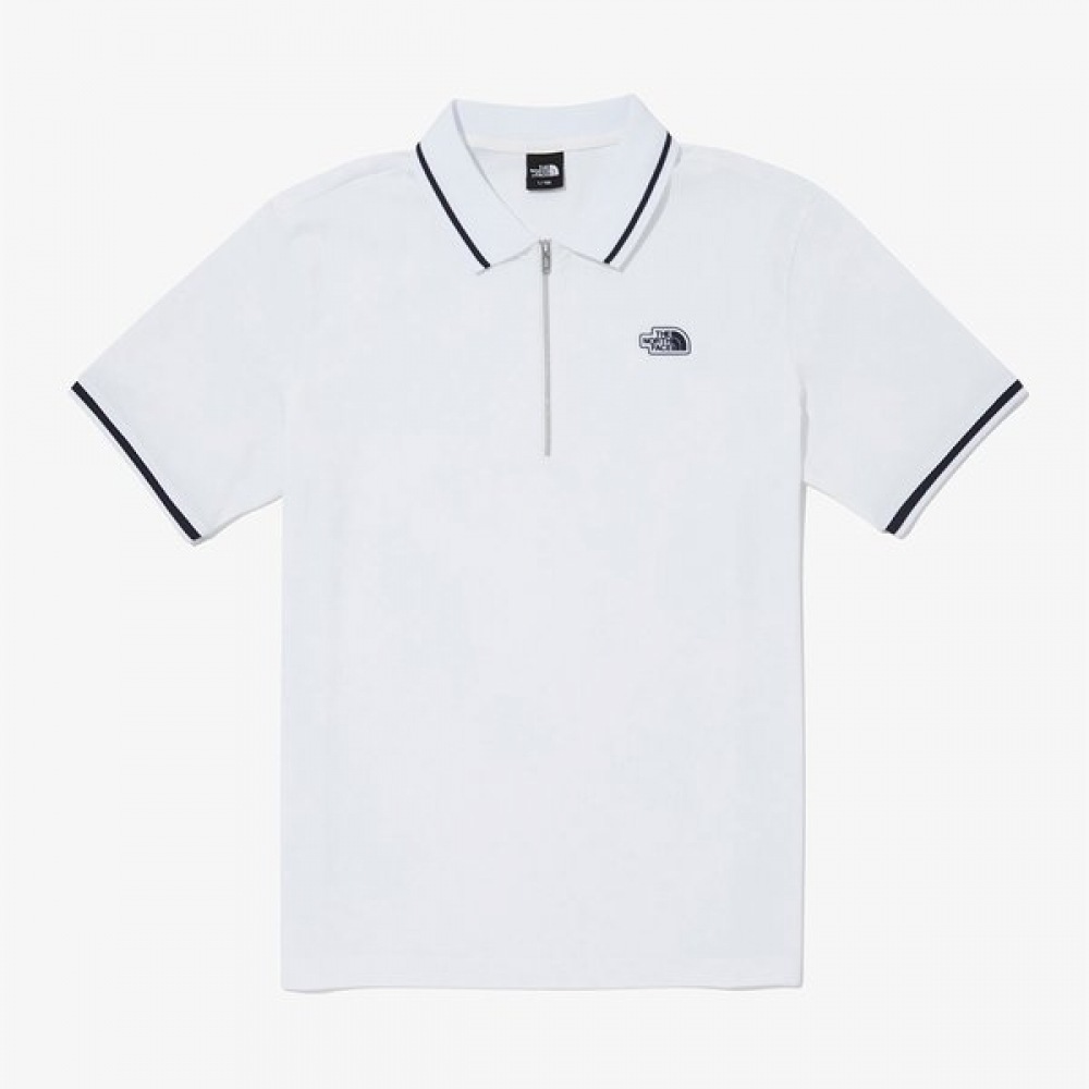 [ノースフェイス公式] NT7PQ07B メンズアイスフィールド半袖ジップアップポロ