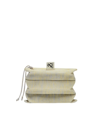 JOSEPH&STACEY公式 ニットポーチ Lucky Pleats Knit Pouch S Bohemian (All)