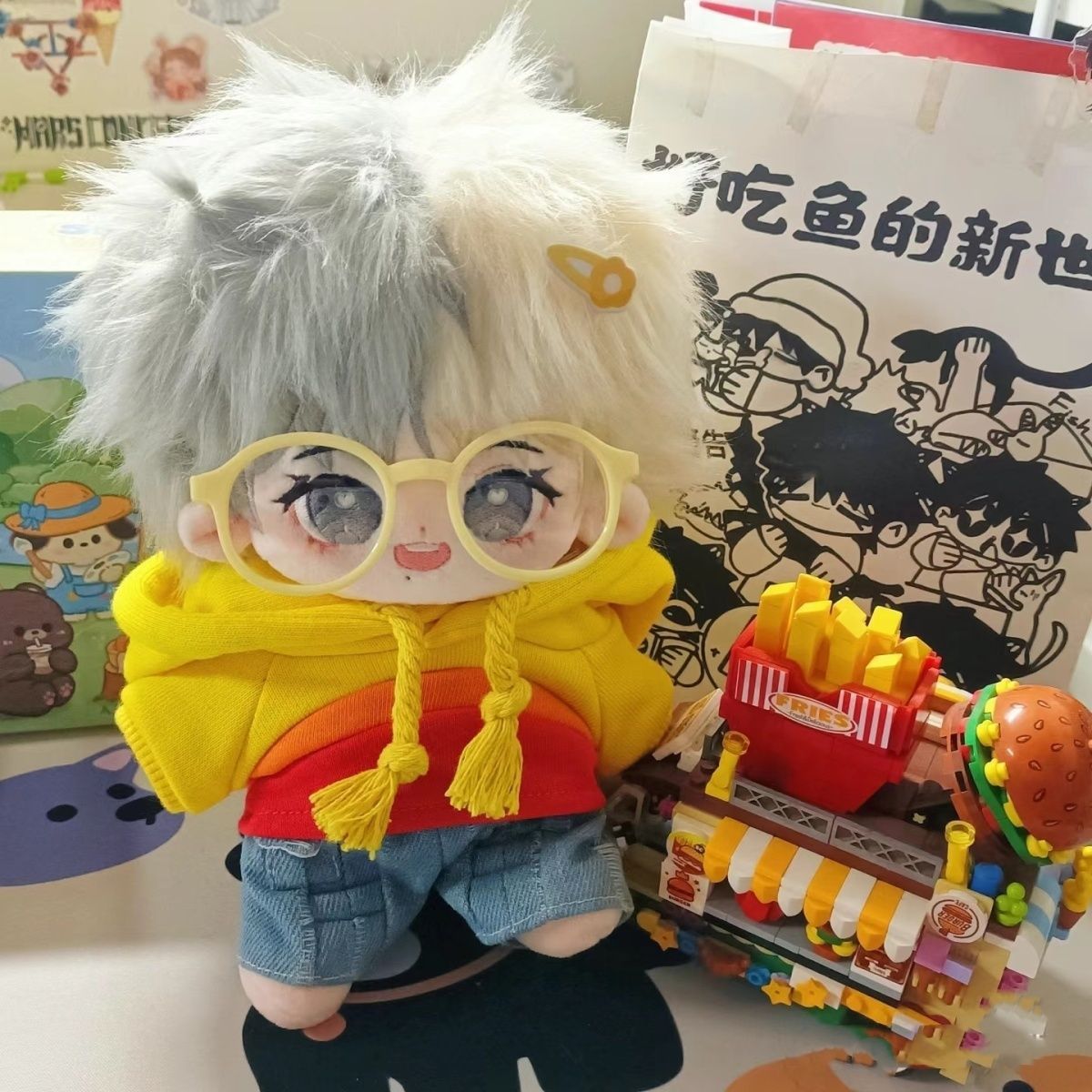 華晨宇の日の出コンサート用花花cm綿人形ぬいぐるみ友人へのプレゼント
