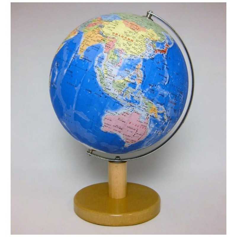 昭和カートン　地球儀 球径21cm 行政図タイプ 21-GM　チキュウギモクシツダイザ(21