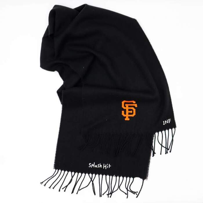 STITCH LOGO MUFF - SOLID MLB-202-Giants BLACK