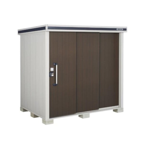 ヨドコウ LMD-3625 DW ダークウッド エルモ 中・大型物置 (一般地/標準柱) 法人向け・配送のみ販売 メーカー直送