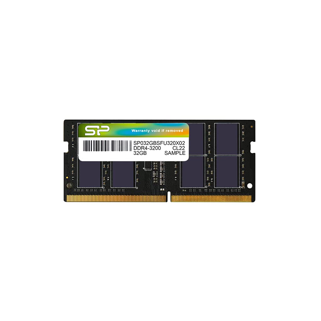 シリコンパワー ノートPC用メモリ DDR4-3200(PC4-25600) 32GB×1枚 260Pin 1.2V CL22 SP032GBSFU320X02 10,277円