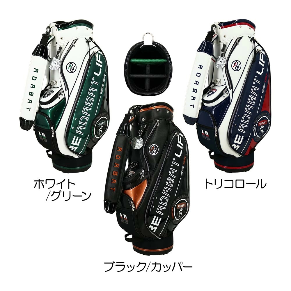 休日割引き！ adabat ゴルフバッグ＆ダイワ他クラブ全15本セット 楽天市場】アダバット（キャディバッグ｜バッグ・ケース