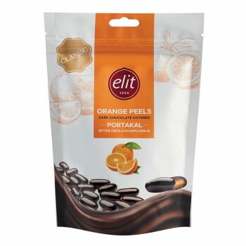 エリート　ダークチョコレート　オレンジピール　125g　12セット