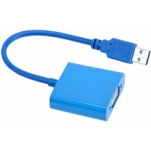 送料無料USB 3.0 to VGA 変換 アダプターマルチディスプレイ 最大6台まで接続可能 5,382円