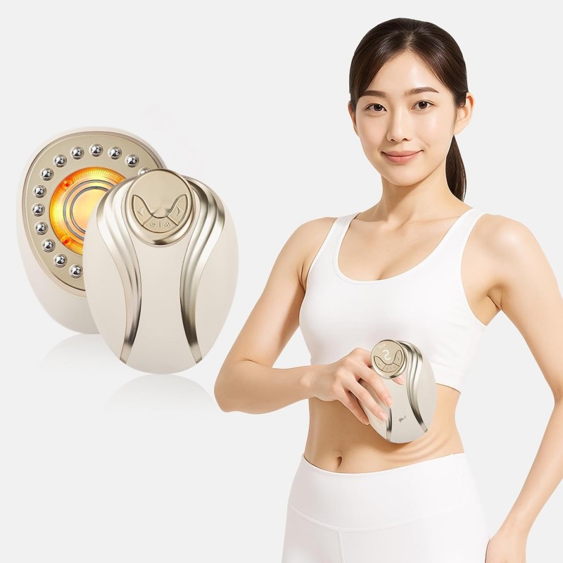 FIIL 美顔器 複合美容器 超音波RF搭載 EMS 5段階の強度調節 キントレ器具 ボディ美容器 腹筋器具 超音波 お腹周り お腹 二の腕 ふ 太もも 体用 顔 筋トレ 全身エステ可能 シェイプアッ