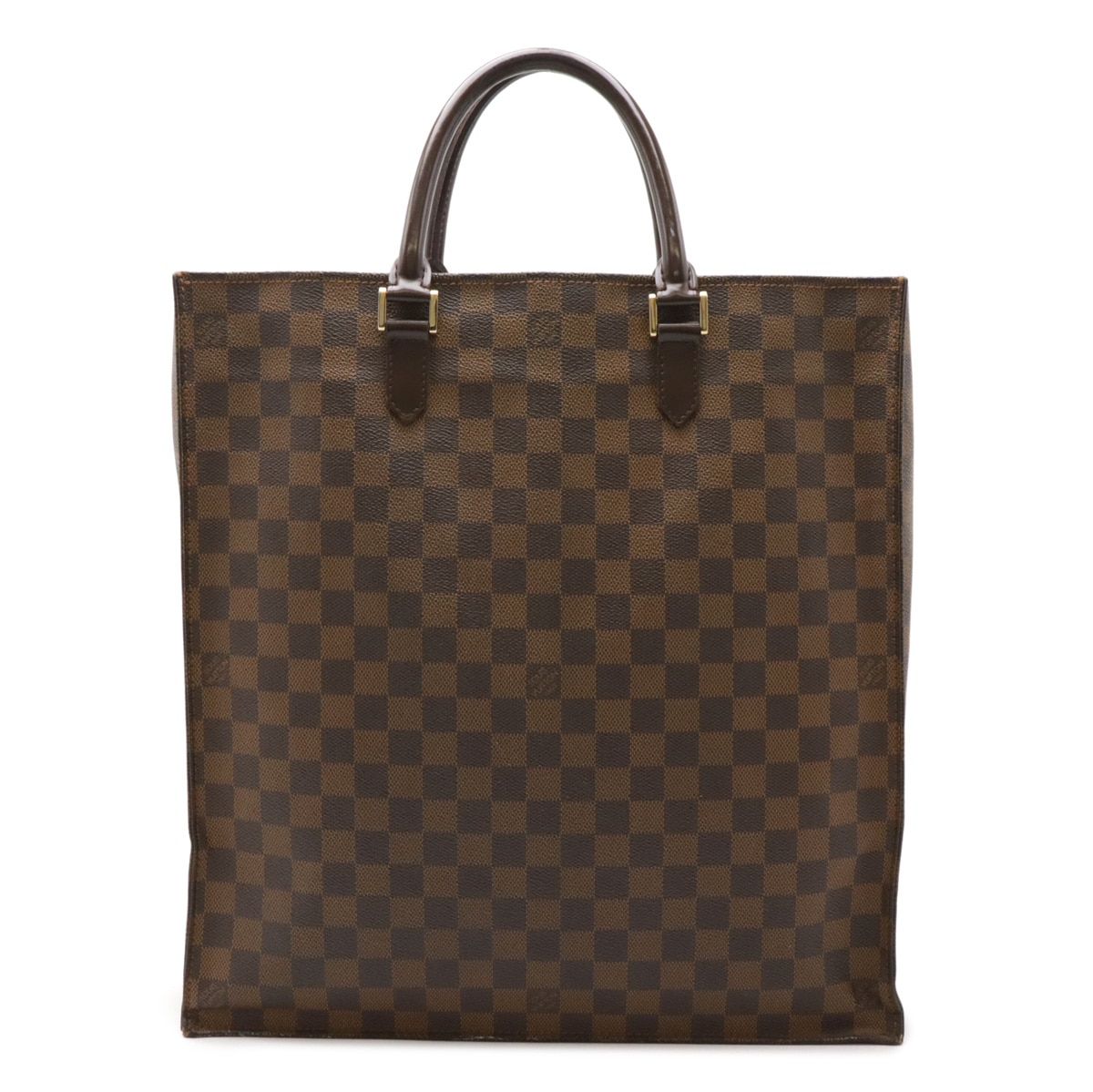 ダミエ サックプラ トートバッグ ショッピングバッグ ビジネスバッグ ハンドバッグ スクエア型 縦長 N5114