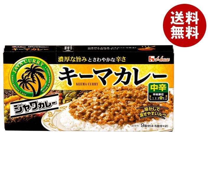 ハウス食品 ジャワカレー キーマカレー 中辛 176g×10個入×(2ケース)