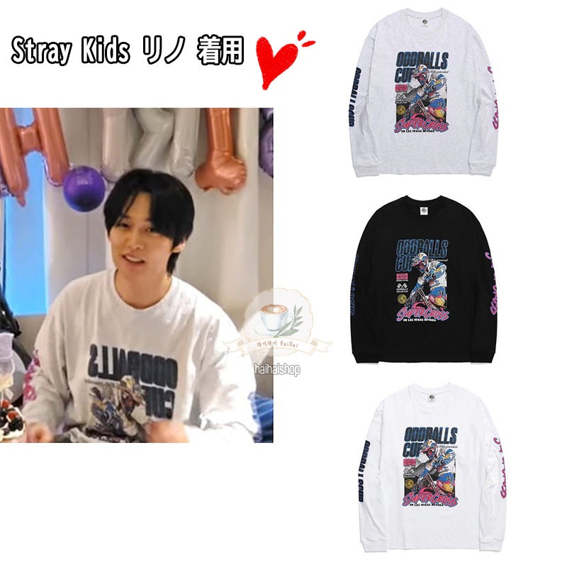 [Stray Kids リノ 着用]ODBC SUPER CROSS LONG SLEEVE