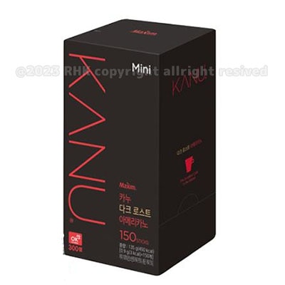 【150本入り】카누 다크로스트 아메리카노/カヌー ミニ ダークロースト アメリカーノ 韓国食品 おすすめ食品