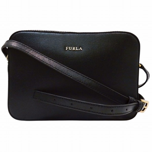 フルラ リリー カメラバッグ EP59LILB30000 オニキス ショルダーバッグ 【中古】