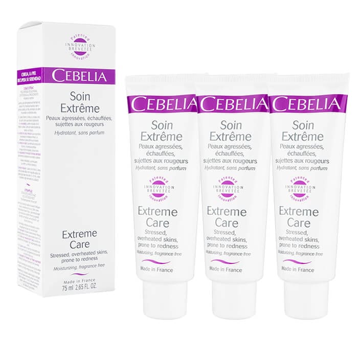 セベリア エクストリームケア 75ml 3本 CEBELIA Extreme Care 美容クリーム：海外発送便商品　日時指定不可　国際書留郵便発送