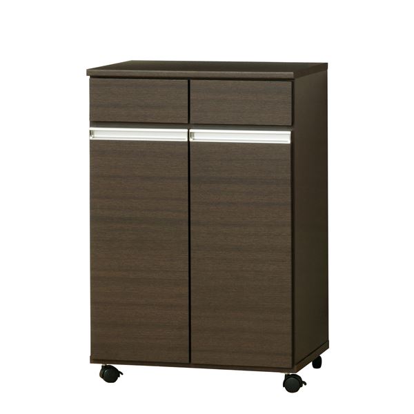 ダイニング ダストボックス2D ブラウン (完成品)
