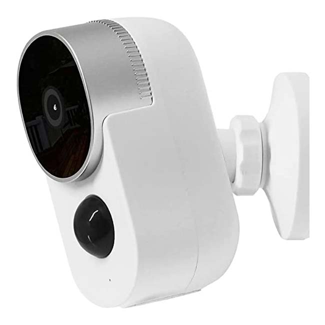 便利な防犯機能が充実 HAC(ハック) Wi-Fi 防犯スマートカメラ 充電式 HAC2-0381A-ホワイト(23y2m) 5,839円