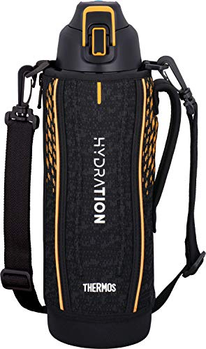 サーモス 水筒 真空断熱スポーツボトル 1.5L ブラックオレンジ 保冷専用 FHT-1501F B 6,709円