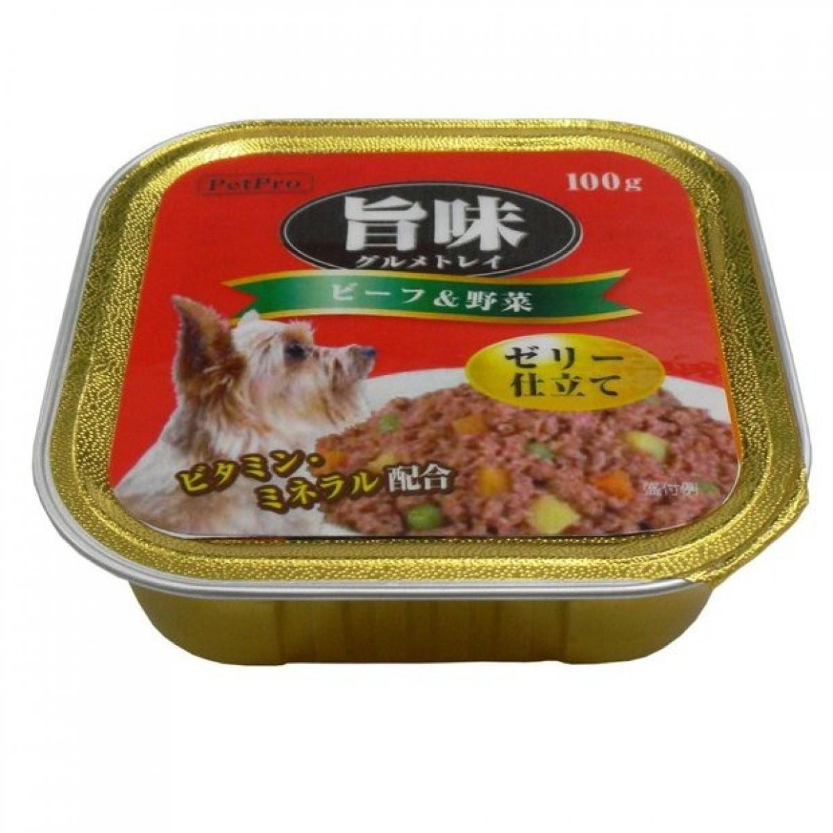 PetPro �|���O�����g���C �r�[�t&��� 100g ���i�摜