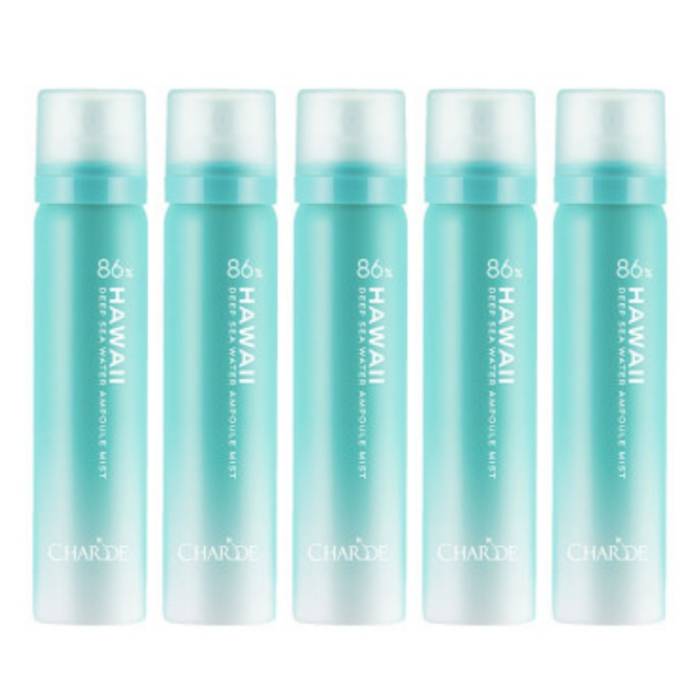 [10億突破特価35%]シャルドハワイ海洋深層水ポータブルアンプルミスト60ml5個