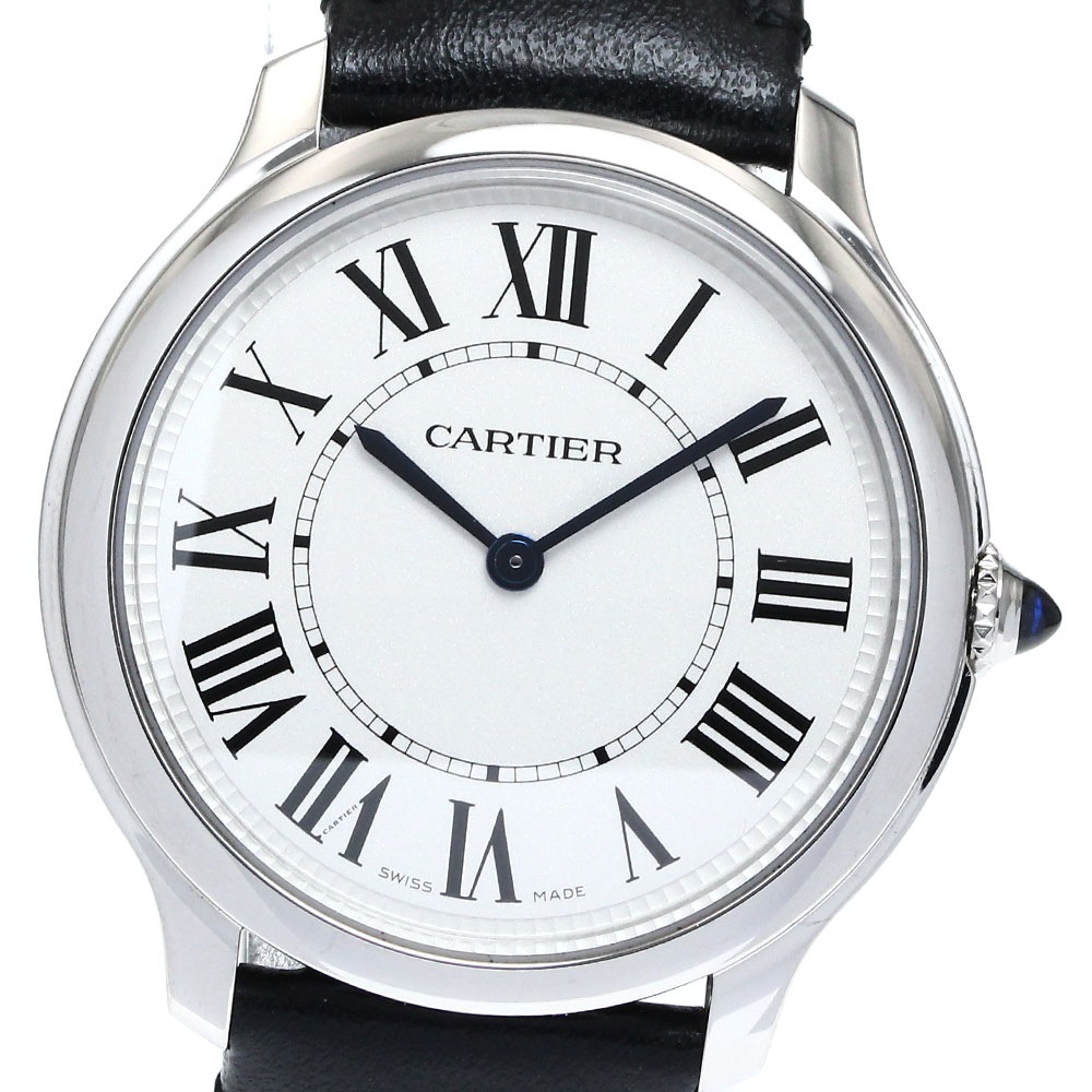 カルティエ CARTIER WSRN0031 ロンドマスト ドゥ カルティエ 36MM オンライン限定 クォーツ メンズ 良品 _877849【中古】 190,800円