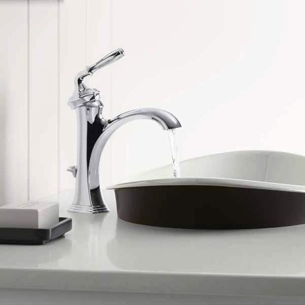 水栓 蛇口 ハンドル シングル 部品 交換 水栓交換 蛇口交換 おしゃれ キッチン 洗面所 ランドリー シルバー 銀 ゴールド 金 KOHLER コーラー 高級 ブランド